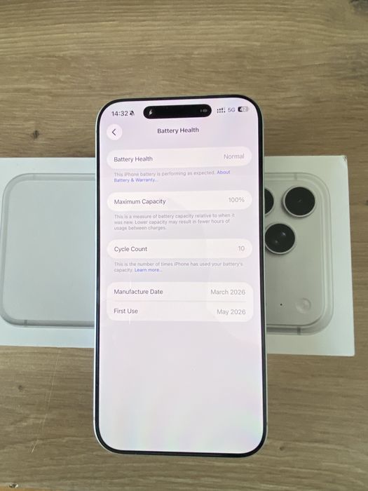 Iphone 17 pro max 256GB