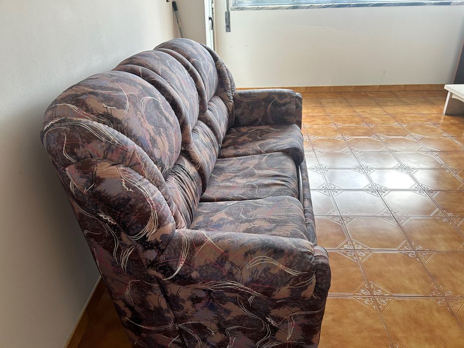 Sofá cama Três Lugares