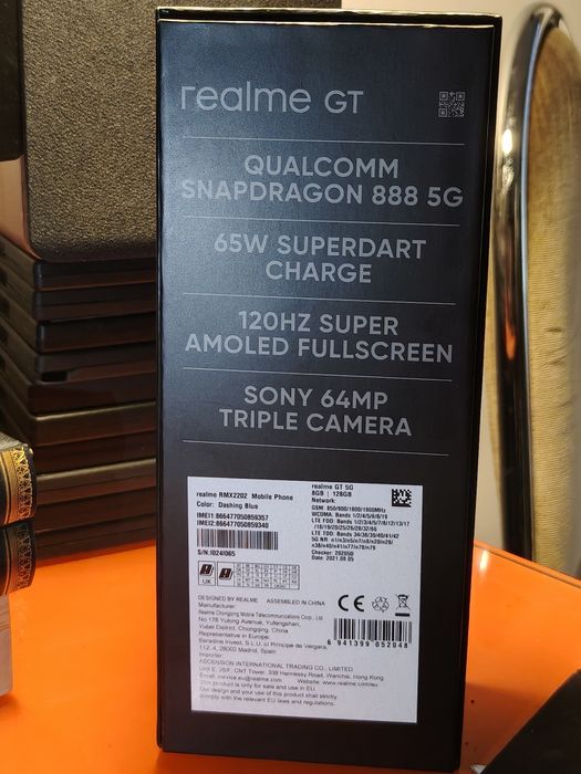 Realme GT 5G 128GB / 8GB RAM - Snapdragon 888