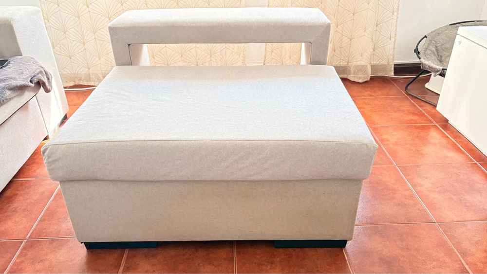 Sofá com chaiselong