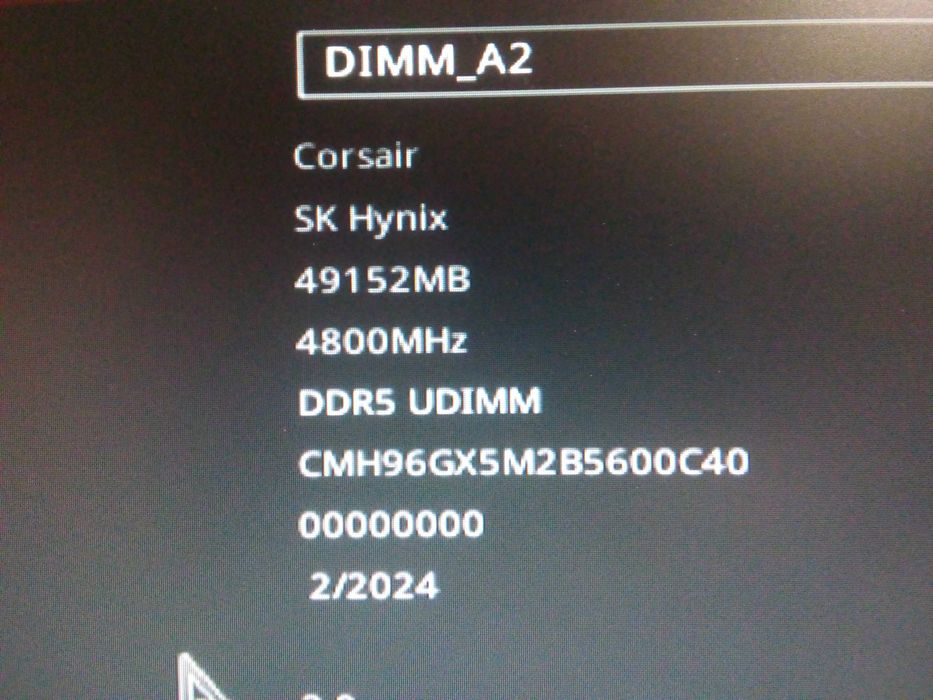 Оперативная память DDR5 Corsair Vengeance RGB Black 5600Mhz 48Gb