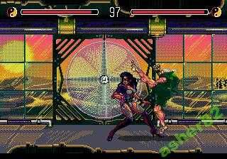 Игра на Sega Mega Drive "Eternal Champions" (PAL)