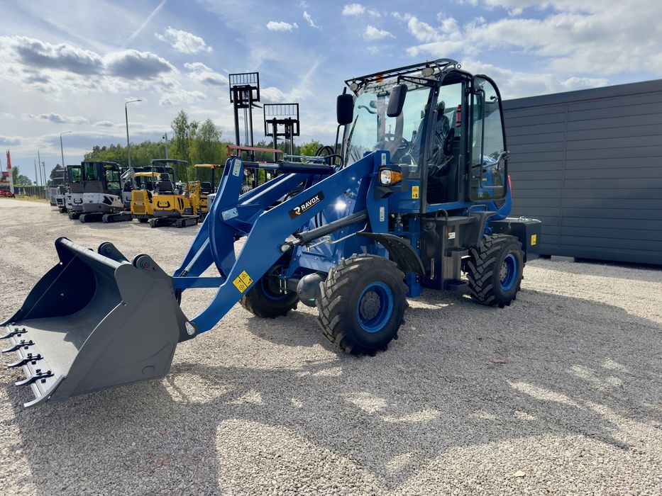 RAVOX WL1500 - Ładowarka kołowa 1.5T z kabiną