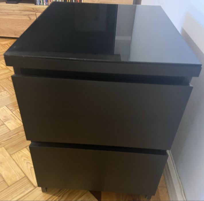 Cómoda c/2 gavetas, pret-cast, 40x55 cm