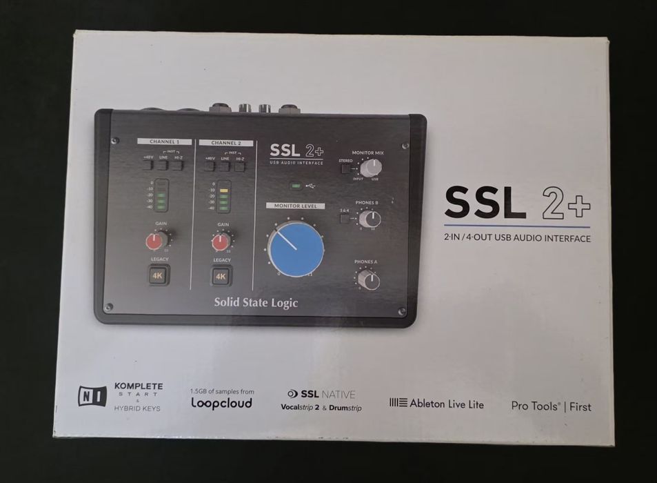 Placa de som  SSL 2+