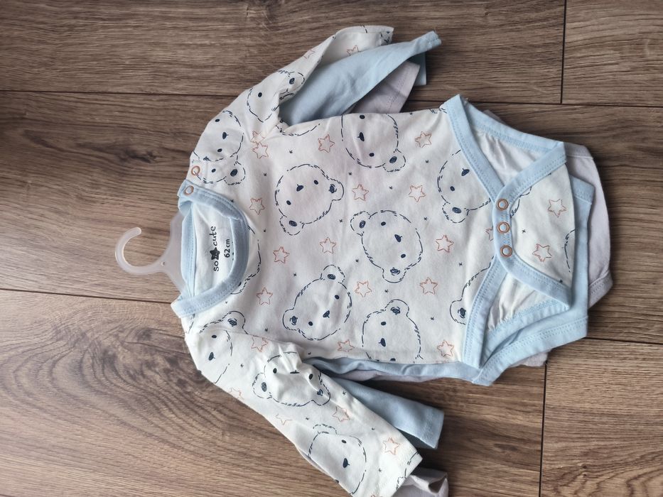 3x nowe body rozmiar 62