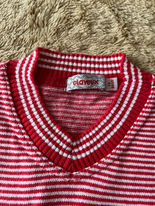 Clayeux - Camisola Malha Vermelha - Criança (3 anos)