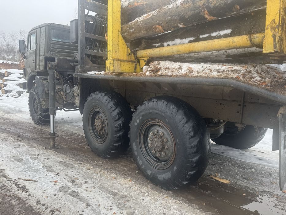 КамАЗ 4310 з маніпулятором(loglift130) лісовоз+причеп розпуск 6х6