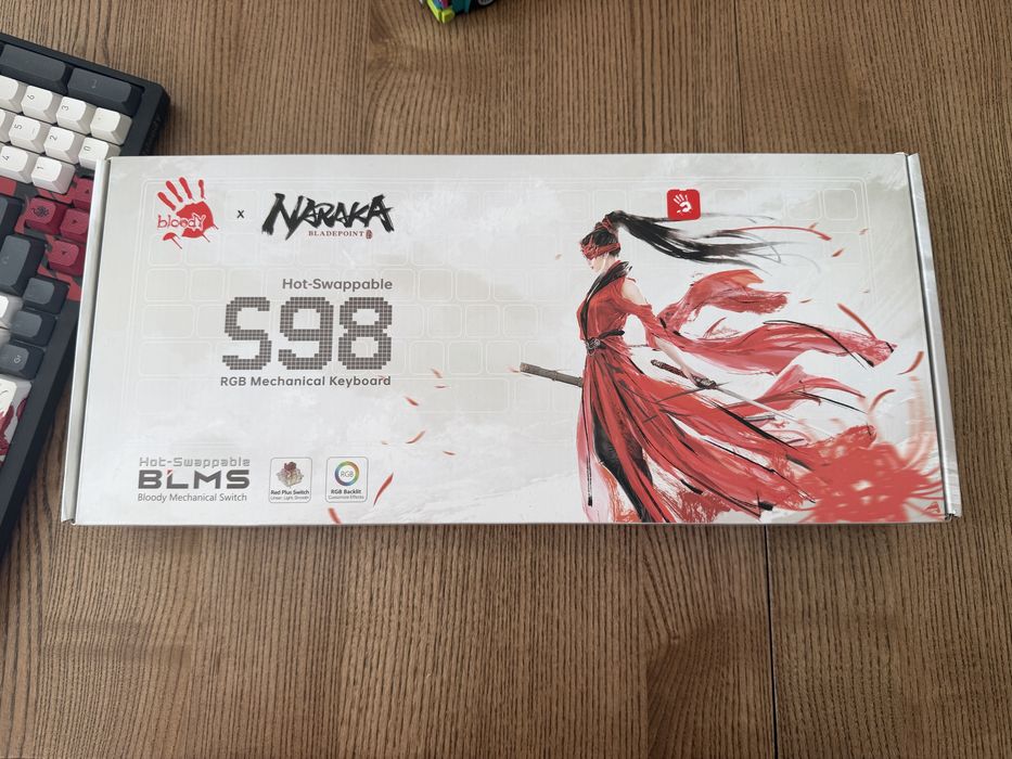 Ігрова клавіатура Bloody S98 Naraka RGB