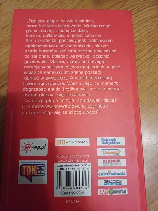 Polska, głupcze! Tomasz Lis