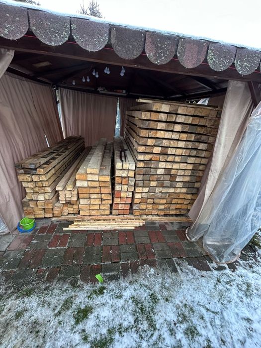 Drewno belki drewniane