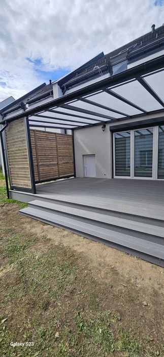 Tarasy, pergole, projekty indywidualne, schody zewnętrzne, wiaty