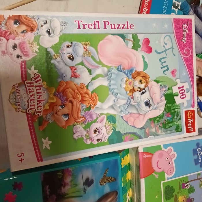 Пазлы разные на 100,60,80