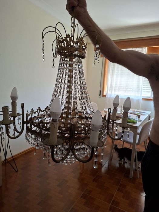 Candeiro  Lustre antigo