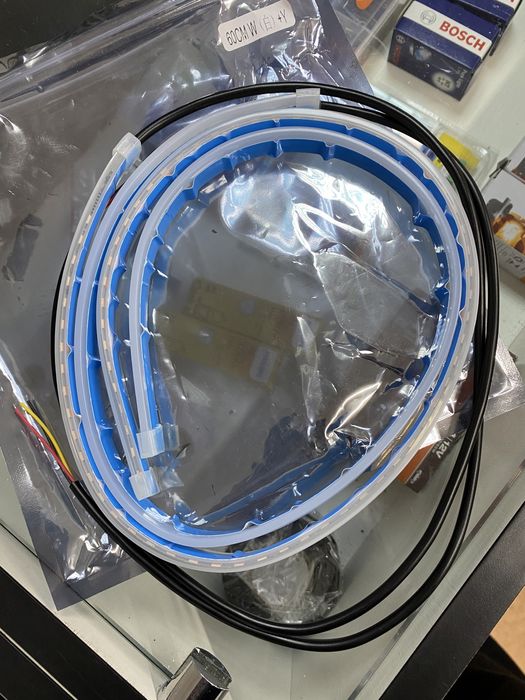 Гнучкі ДХВ з біжучим поворотом DRL 30см Ходові вогні 2 в 1