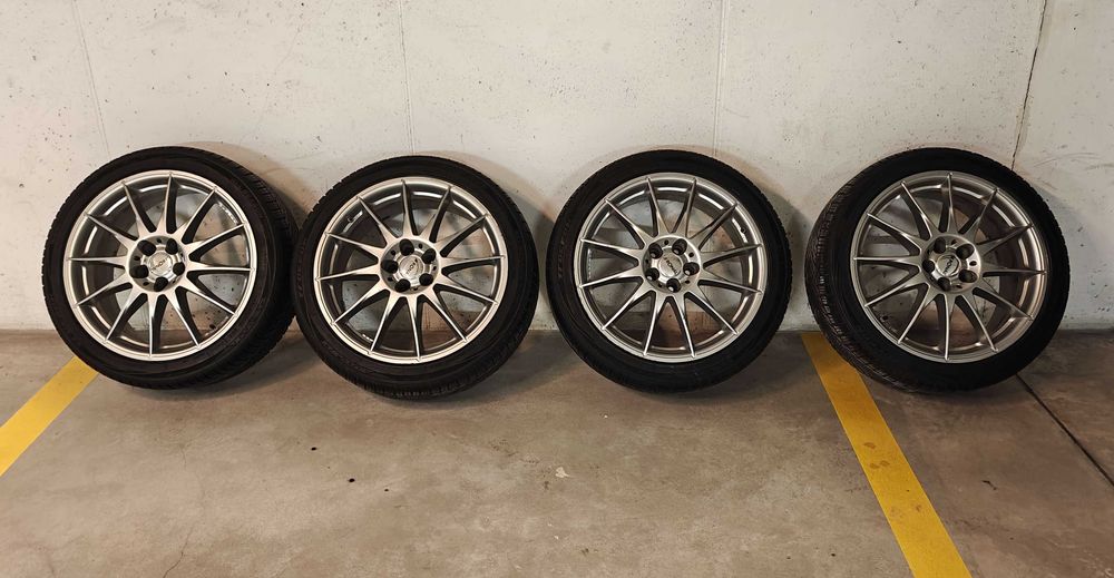 koła audi vw skoda mercedes 19 cali ronal opony 2023 tracmax 235/40/19