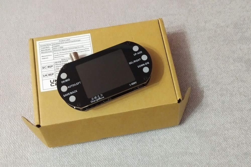 осциллограф, міні осцилограф