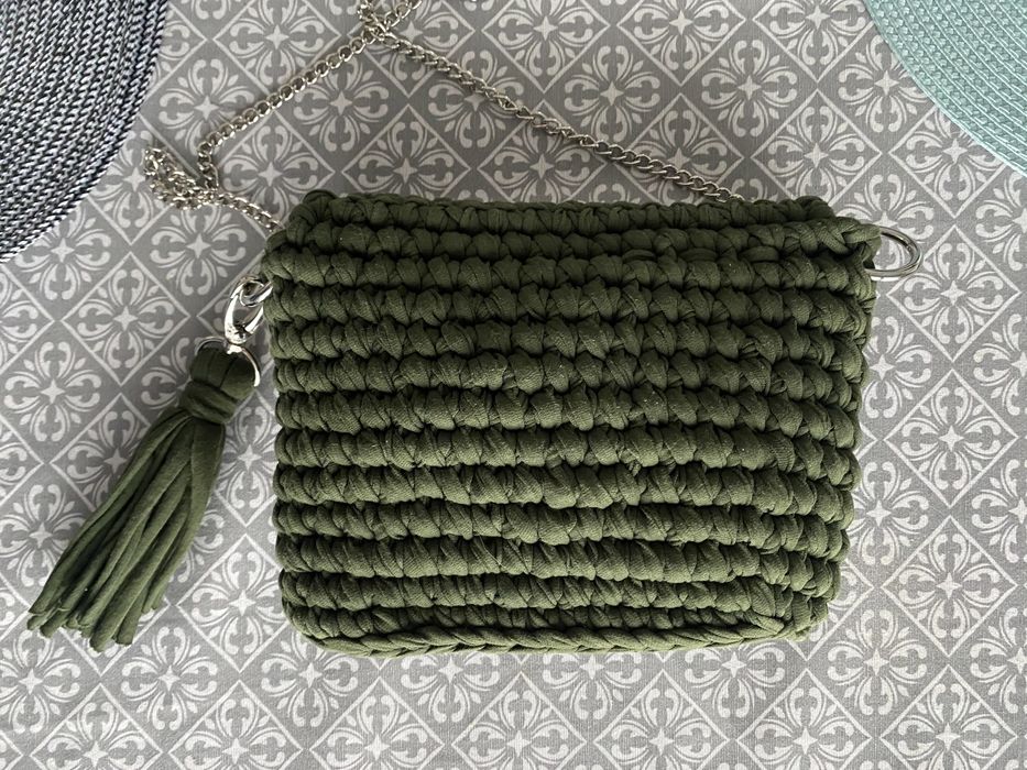 Torebka pleciona hand made