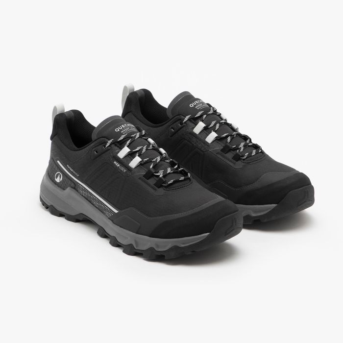 Calçado de caminhada impermeável - MH500 - Homem Light Preto