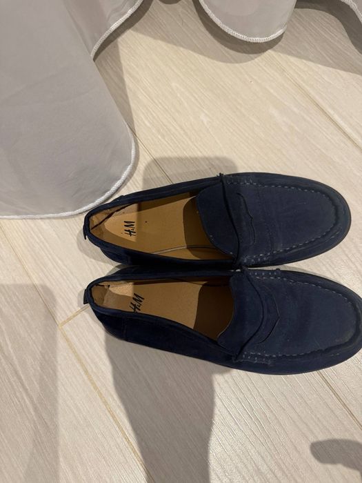 Мокасини 21.5 см , дитячі мокасини , від HM , 33-34 розмір