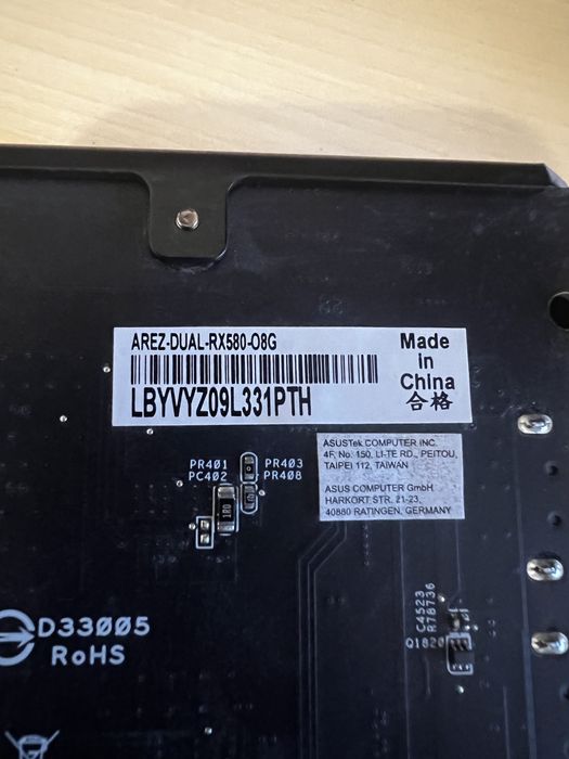 Asus Arez RX 580 8GB