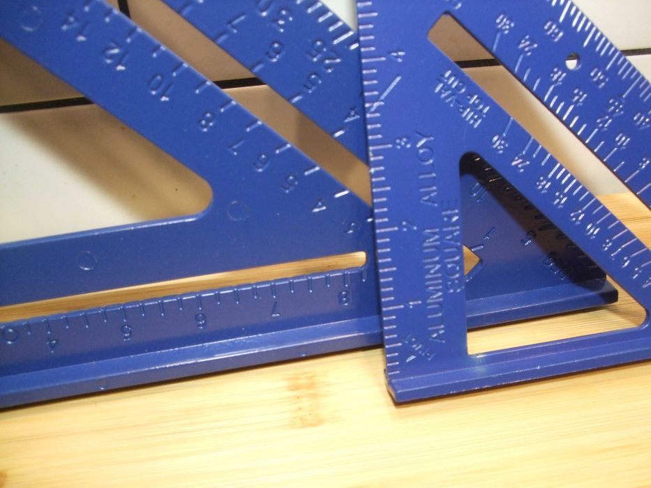Kątownik STOLARSKI CIESIELSKI aluminiowy WINKIEL Warsztat STOPKA 180mm