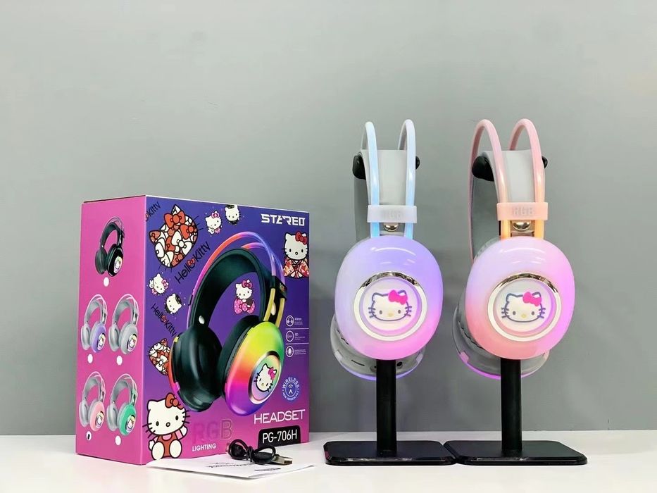 Дитячі навушники Bluetooth- світлодіодним підсвічуванням Aresrora