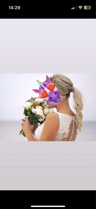 Suknia Milla Nova, skylar .  Syrenka r. M . Jak nowa