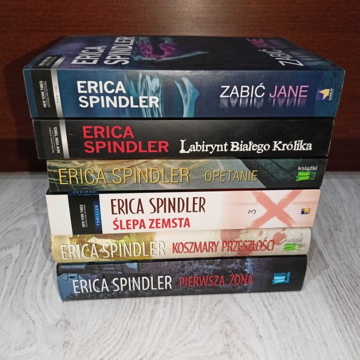Erica Spindler Pierwsza żona Zabić Jane Ślepa zemsta Labirynt Białego