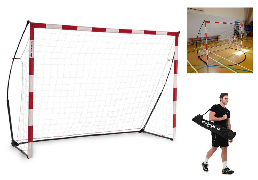 Bramka do piłki ręcznej Quickplay SKŁADANA handball Junior 2,4x1,7m