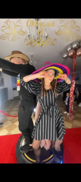 Fotobudka 360 na wynajem