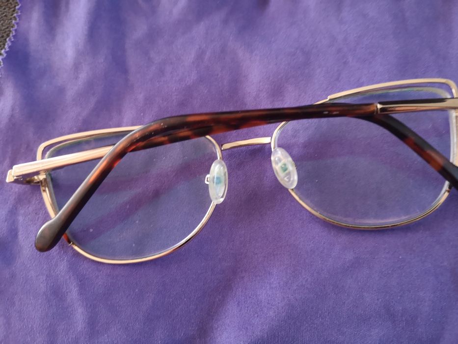 Okulary korekcyjne damskie metalowe