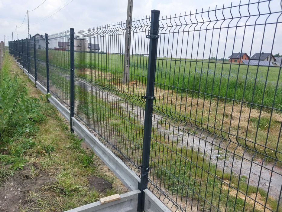 OGRODZENIA PANELOWE 3D Słupki 60 40 Panele transport PRODUCENT panel