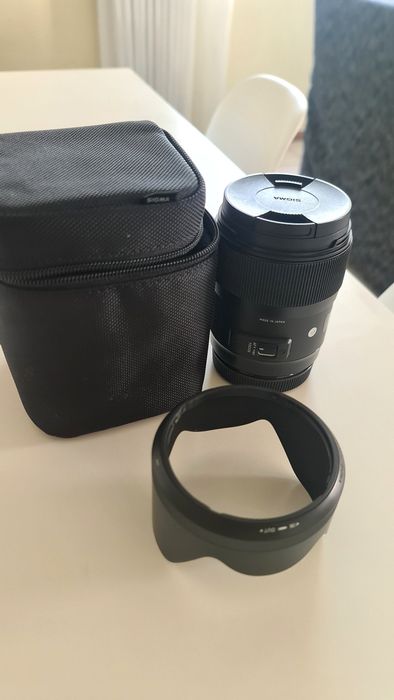 Sigma 35mm f/1.4 DG HSM Art mount canon ef...para reparação ou peças
Canon EF - Para reparar
Vendo Sigma 35mm f/1.4 DG