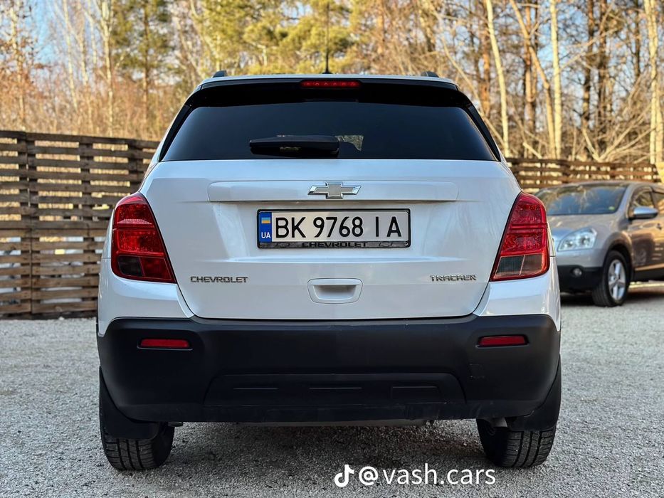 Chevrolet_Tracker_2014_1.8 гас-бензин, біла перла, ГБО 4 покоління