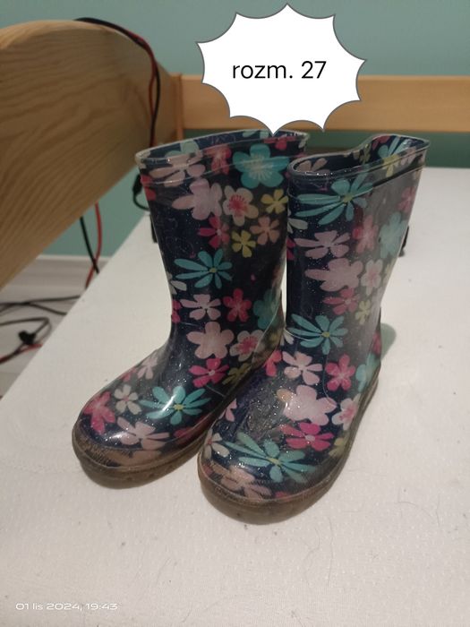Kalosze rozm. 27