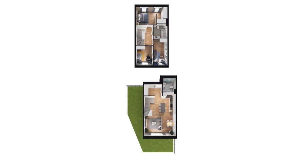 4-pokojowy dom 82m2 + ogródek Bez Prowizji