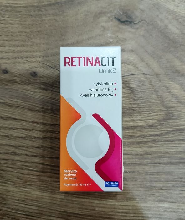 Nowe krople do oczu Retinacit