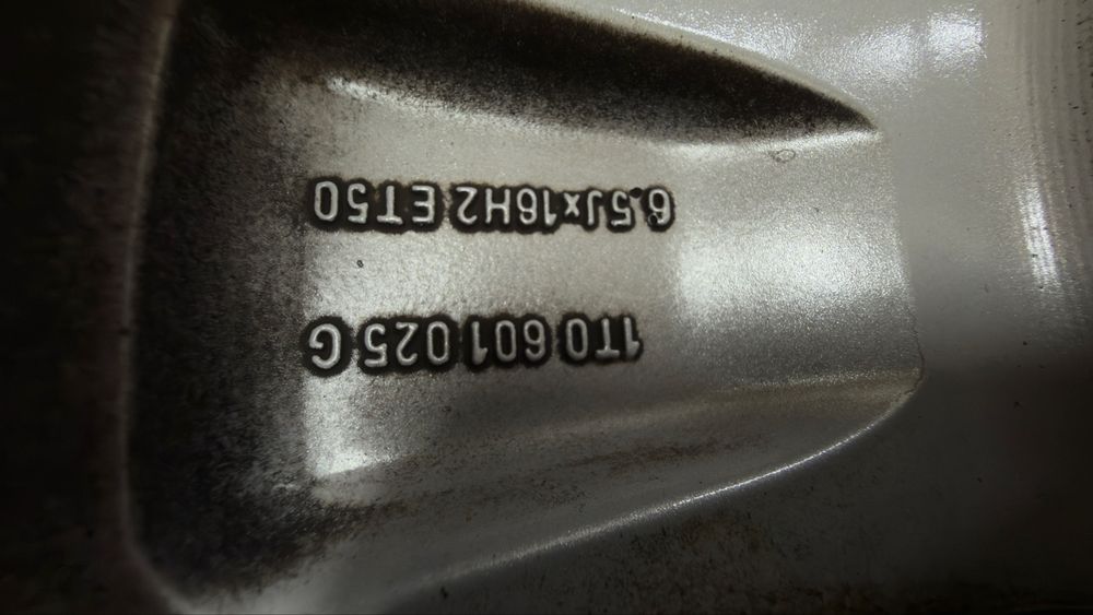 Felgi Aluminiowe 5x112 16” VW Tiguan Golf Plus Passat Touran Caddypp