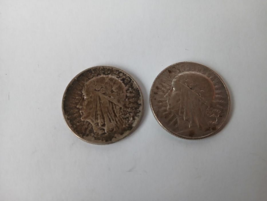 Серебряная монета 5 злотых  1933 года. Торг.