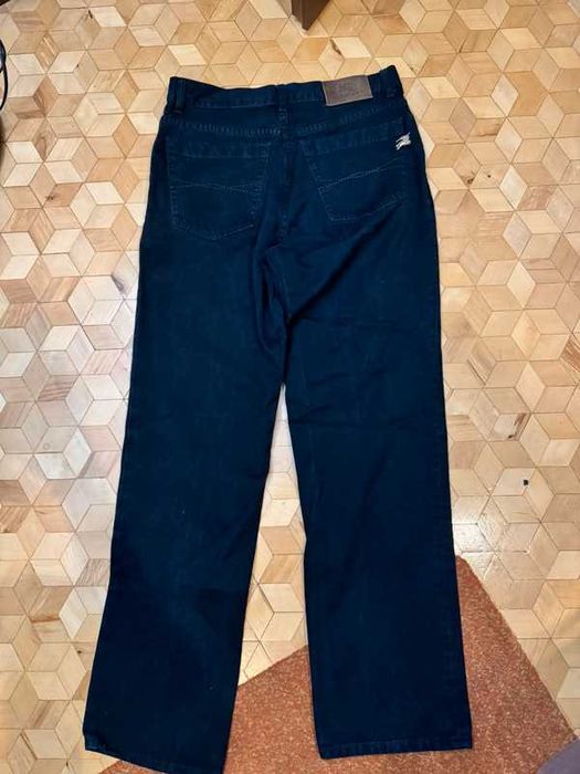 Spodnie Vintage Burberry Black Denim Pocket Logo W32 L32
