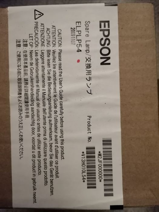 Lâmpadas originais EPSON ELPLP54