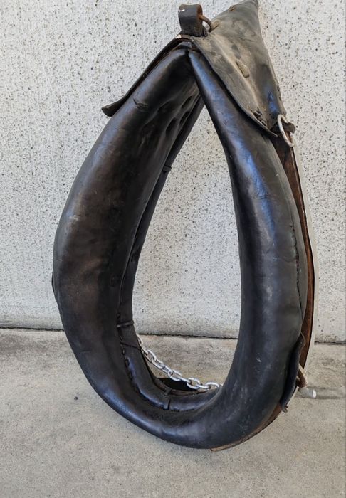 Antigo Jugo/ canga cavalos