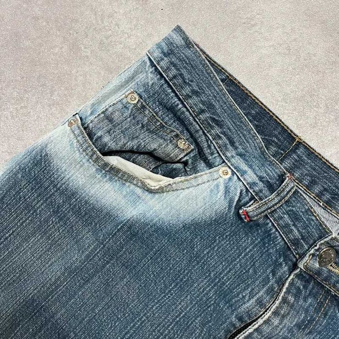 Vintage Spodnie Jeansy Y2K Denim Pants Washed Rap Skate Trendy 00s