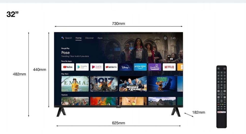 Telewizor TCL 32s5400