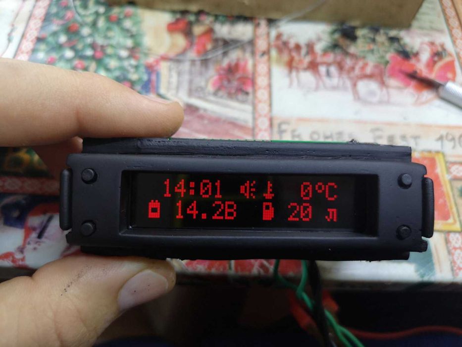 Новый Бортовой компьютер ланос  I-RED