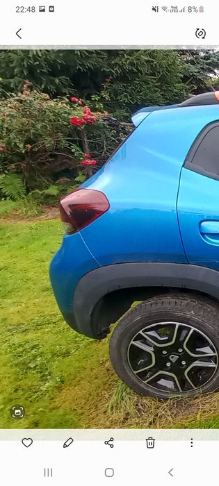 Четверть кузов , кузовні частини та елементи Dacia Spring крило зад