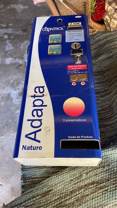 Máquina preservativos control