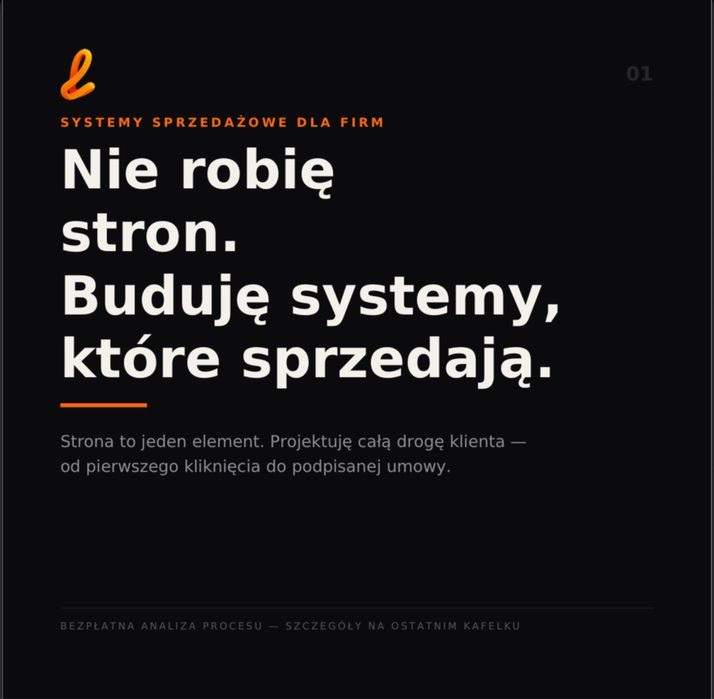 Strona internetowa dla firmy + automatyzacja zapytań | Gdańsk