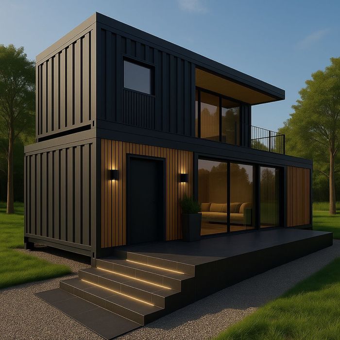 Domki modułowe z kontenerow morskich